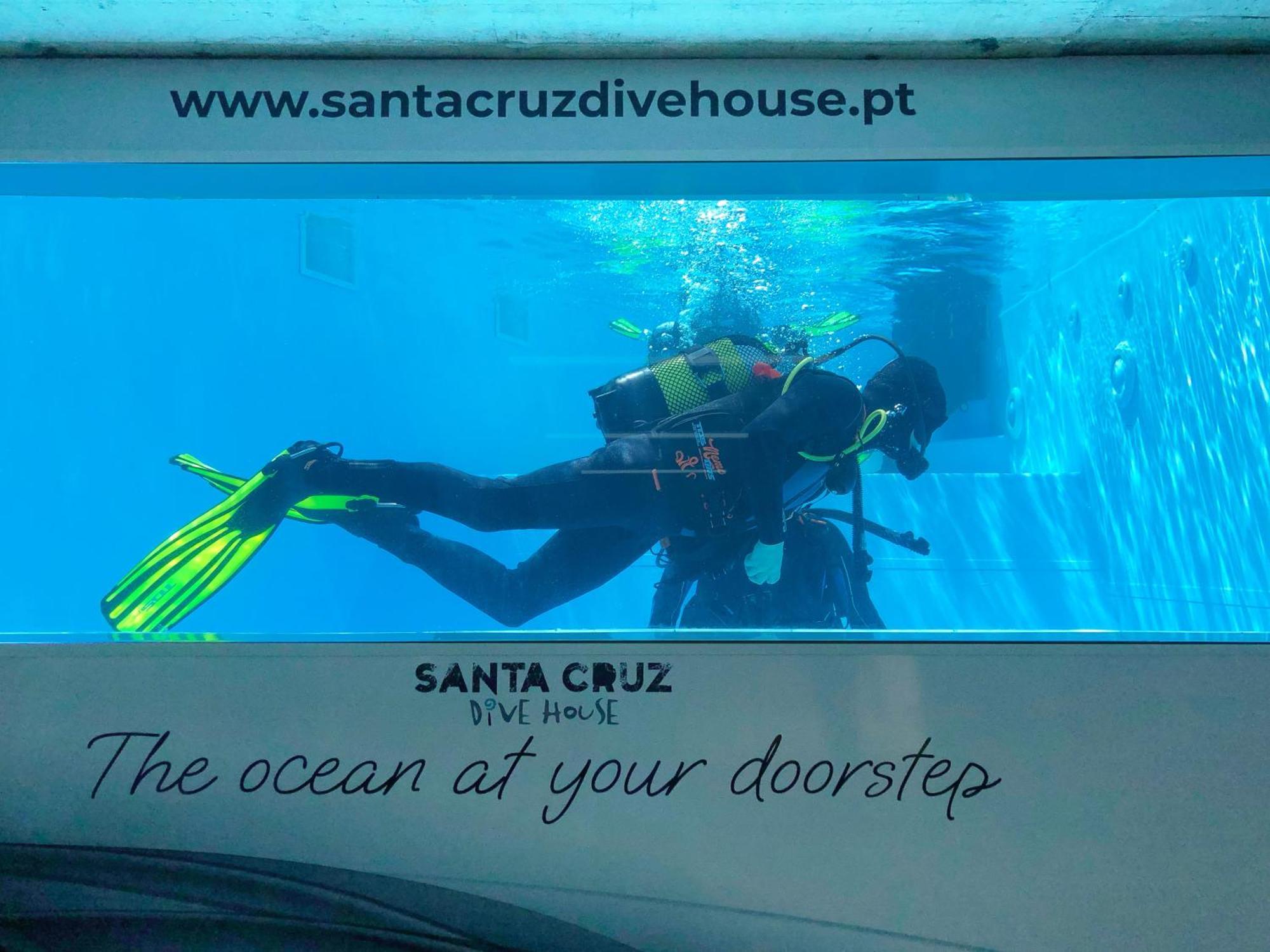 Santa Cruz Dive House Padi Dive Resort 실베이라 외부 사진